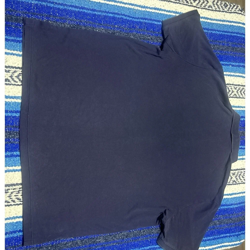 Men's Polo Ralph Lauren Size Large Navy Blue Classic Fit Polo Shirt